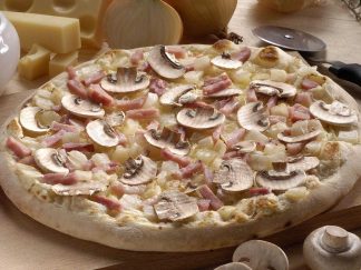 PIZZA CREMIERE LARDONS OIGNONS