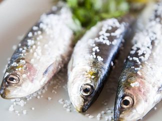 SARDINES ENTIERES16/20 pièces au sachet