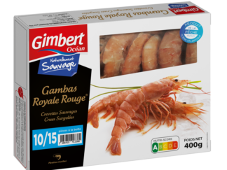 GAMBAS ROYALE ROUGE 10/15 PIECES A LA BOITE