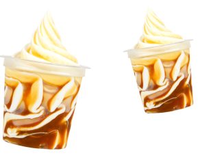 12 SOFT ICE VANILLE CARAMEL 150ML