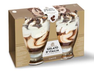 2 COUPES GLACEES AU CAFE