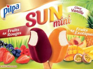 8 MINI BATONNETS SUN VANILLE FRUITS