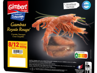 GAMBAS ROYALE ROUGE 8/12 PIECES
