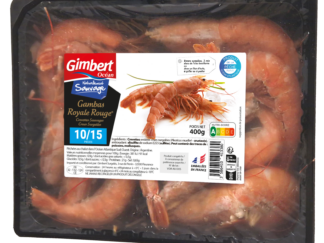 GAMBAS ROYALE ROUGE 10/15 PIECES