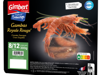 GAMBAS ROYALE ROUGE 8/12 PIECES