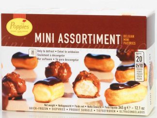 ASSORTIMENT 10 MINI ECLAIRS + 10 CHOUX