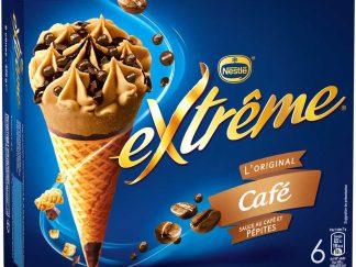 6 CONES EXTREME CAFE SAUCE AU CAFE ET PEPITES