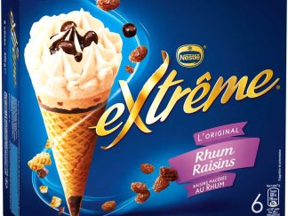 6 CONES EXTREME RHUM RAISINS MACERES AU RHUM