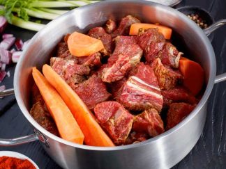 NOIX DE JOUE DE BOEUF COUPEE (pour bourguignon)