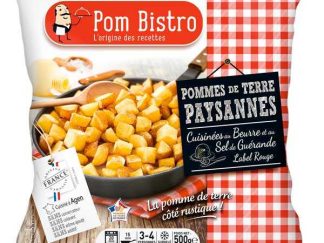 POMMES DE TERRE PAYSANNES CUISINEES AU BEURRE ET SEL DE GUERANDE 500G