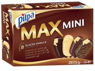 8 MINI BATONNETS MAX MINI VANILLE CHOCOLAT