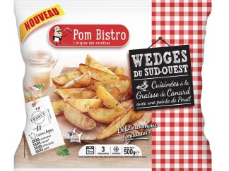 WEDGES DU SUD OUEST CUISINEES A LA GRAISSE DE CANARD