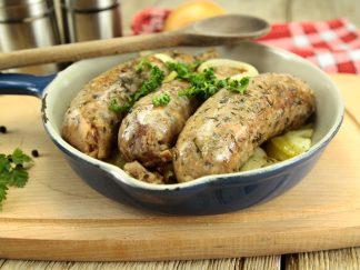 3 ANDOUILLETTES  recette campagnarde