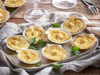 10 mini coquilles st jacquessauce citronnée