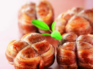 4 PAUPIETTES DE PORC FARCIES