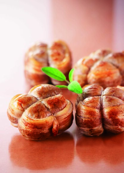 4 PAUPIETTES DE PORC FARCIES