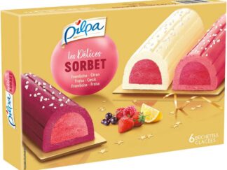 6 BUCHETTES LES DELICES SORBET