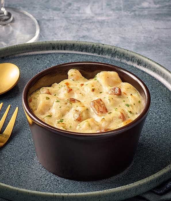 2 CASSOLETTES DE VOLAILLES ET RIS DE VEAU